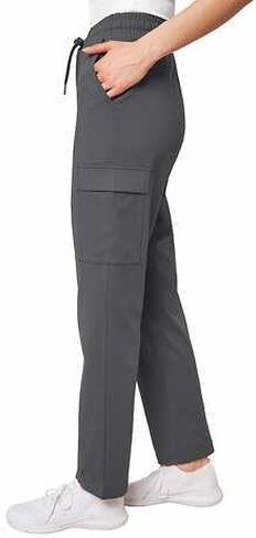 Mondetta Ladies' Straight Leg Cargo Pant, Tibetan Red in Saudi Arabia
