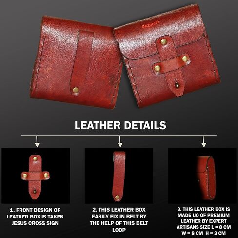 بوصلة إلى ابني مع حقيبة جلدية - بوصلة من الأم إلى الابن - هدايا من الأب إلى الابن - إلى حفيدي - هدايا يوم التخرج لعيد ميلاد الابن، المعمودية، التخرج، التأكيد، هدايا له in Kuwait