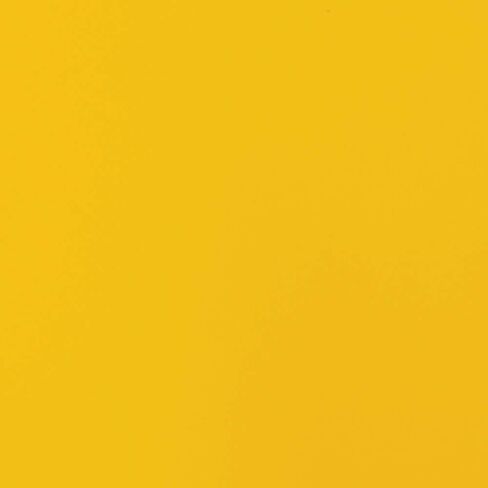 صفائح الفينيل الصفراء من Craftables - دائمة ولاصقة ولامعة ومقاومة للماء | (10) أوراق مقاس 30.48 سم × 30.48 سم - للحرف اليدوية، والكريكت، والصورة الظلية، والتعبيرات، والنقش، واللافتات in Kuwait