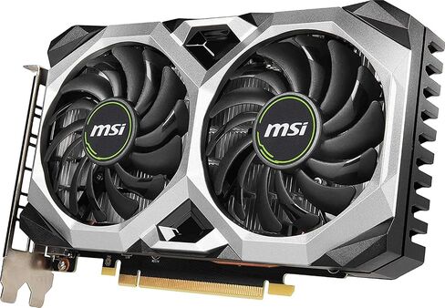 بطاقة رسومات MSI NVIDIA GeForce GTX 1660 Super Ventus XS VR Ready OC PCIe 3.0 بمروحة مزدوجة 6 جيجابايت GDDR6 HDCP تدعم DirectX 12 NVIDIA G-SYNC DisplayPort HDMI مع كابل HDMI in Saudi Arabia