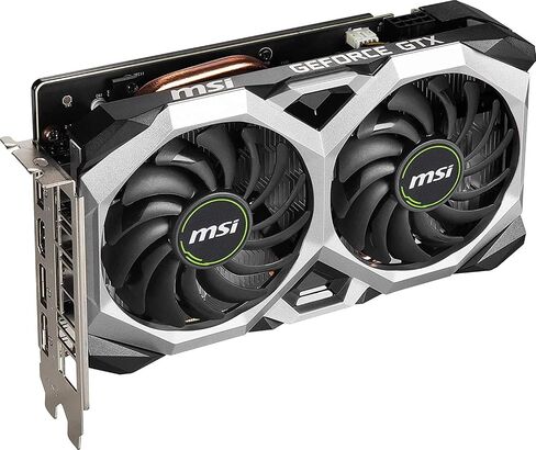 بطاقة رسومات MSI NVIDIA GeForce GTX 1660 Super Ventus XS VR Ready OC PCIe 3.0 بمروحة مزدوجة 6 جيجابايت GDDR6 HDCP تدعم DirectX 12 NVIDIA G-SYNC DisplayPort HDMI مع كابل HDMI in Saudi Arabia