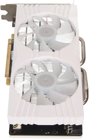 Jiawu Graphics Card, RX 580 8GB 256 Bit GDDR5 Computer Graphics Card, Dual Fan Low Profile Graphics Card with , Support PCI Express 3.0 x 16, Ideal for Gaming Office Work in Saudi Arabia