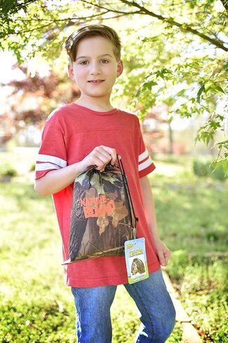 شبكة مموهة من Nature Bound للأطفال، مقاس 5 أقدام × 9 أقدام، نمط مموه للتخييم والصيد والمشي لمسافات طويلة واللعب الداخلي والخارجي in Kuwait