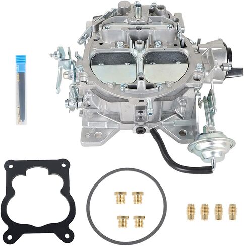 4 Barrel Carburetor Replacement for Rochester Quadrajet 650 CFM Replacement for Chevy Cars & Trucks 1982-1985 305-350 Engines Electric Choke W/Gaskets Jets 4 BBL Carb in Saudi Arabia