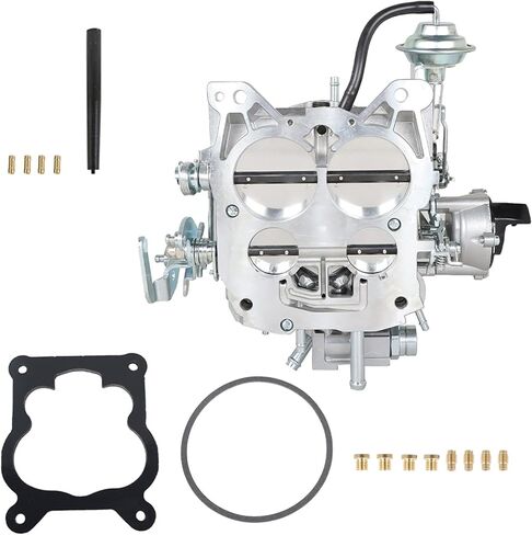 4 Barrel Carburetor Replacement for Rochester Quadrajet 650 CFM Replacement for Chevy Cars & Trucks 1982-1985 305-350 Engines Electric Choke W/Gaskets Jets 4 BBL Carb in Saudi Arabia