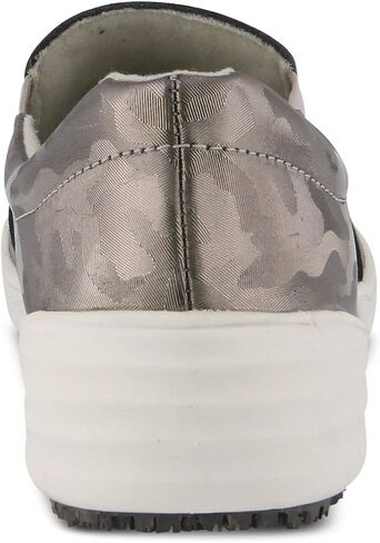 Spring Step Professional Women's WAEVO-CAMO Uniform Dress Shoe, Silver, 7 in Saudi Arabia
