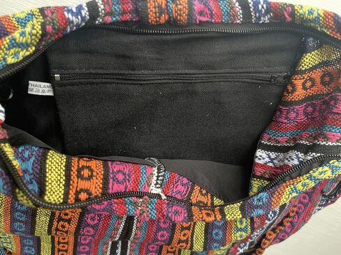 Woven Hippie Crossbody - Hobo Sling Shoulder Bag - Thai Cotton Boho Messenger Purse - Medium in Saudi Arabia