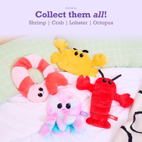 ماذا تفعل؟ Happy Helpers Octopus Plush - وسادة تدفئة لطيفة معطرة باللافندر للتشنجات - قشريات الحيض in Kuwait