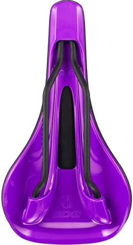 SDG Components Bel-Air V3 Lux-Alloy Mountain Bike Saddle Saddle, 260 x 140mm, Unisex, Road Gravel Bicycle Seat 236g in Saudi Arabia