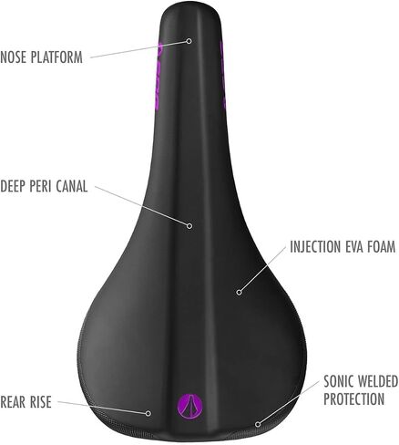 SDG Components Bel-Air V3 Lux-Alloy Mountain Bike Saddle Saddle, 260 x 140mm, Unisex, Road Gravel Bicycle Seat 236g in Saudi Arabia