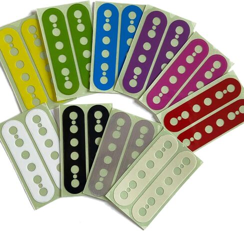 Pickup Stickers for Humbucker // Ibanez RG - Black in Saudi Arabia