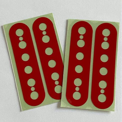 Pickup Stickers for Humbucker // Ibanez RG - Black in Saudi Arabia
