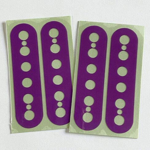 Pickup Stickers for Humbucker // Ibanez RG - Black in Saudi Arabia