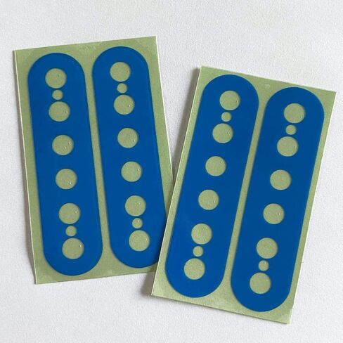 Pickup Stickers for Humbucker // Ibanez RG - Black in Saudi Arabia