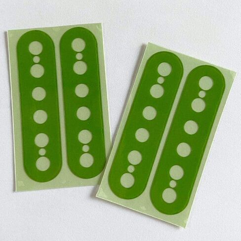 Pickup Stickers for Humbucker // Ibanez RG - Black in Saudi Arabia
