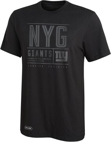 تي شيرت Outerstuff NFL للرجال باللون الرمادي على الأسود بأكمام قصيرة in Kuwait