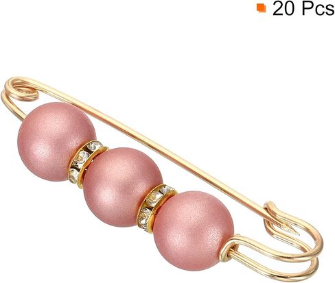 MECCANIXITY Pearl Brooch Pins Faux Pearl Clips in Saudi Arabia