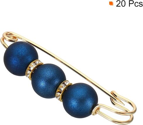 MECCANIXITY Pearl Brooch Pins Faux Pearl Clips in Saudi Arabia