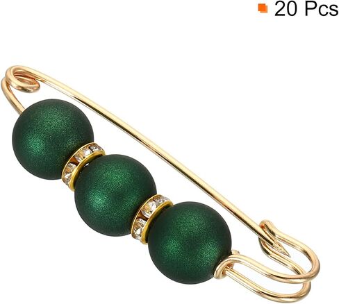 MECCANIXITY Pearl Brooch Pins Faux Pearl Clips in Saudi Arabia