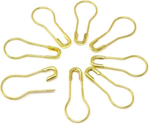 Honbay 1000PCS 22mm Mini Metal Safety Pins Gourd Pins Bulb Pins Calabash Pins Clothing Tag Pins for Sewing, Craft Projects, Jewelry Making and Home Use (Silver) in Saudi Arabia