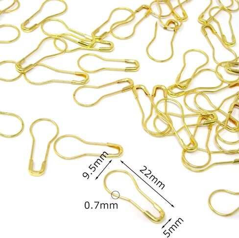 Honbay 1000PCS 22mm Mini Metal Safety Pins Gourd Pins Bulb Pins Calabash Pins Clothing Tag Pins for Sewing, Craft Projects, Jewelry Making and Home Use (Silver) in Saudi Arabia