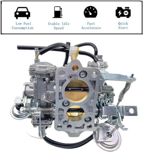 مكربن ​​مناسب لسيارة Toyota PickUp 1987 و1988-1990 مناسب لمحرك Toyota 22R 1981-1988 Hilux 1984 وSquare Plug 21100-35463 21100-35570 TOY-507 2.4L 2366cc مكربن ​​بديل للسيارات in Saudi Arabia