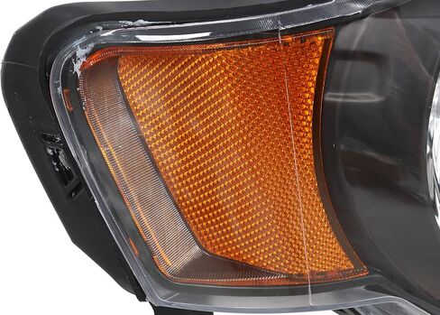 JX Racing * الملحقات * المصابيح الأمامية للأداء متوافقة مع 2008 2009 2010 2011 2012 Ford Escape Black Housing زوج ركن العنبر in Kuwait