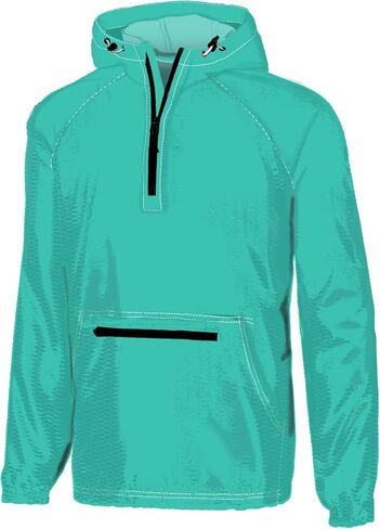 Southern Couture Quarter Zip Nylon Fabric Wind Breaker Pullover in Saudi Arabia