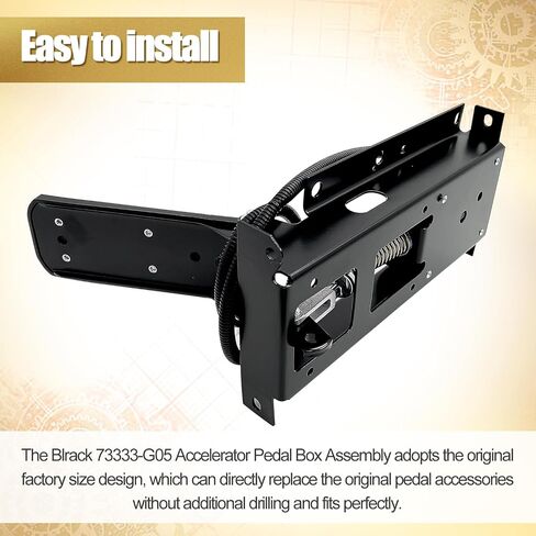 73333-G05 Accelerator Pedal Box Assembly Compatible with 2000-UP EZGO TXT Electric 2004-UP EZGO MPT-Workhorse 800(Only PDS Models) 73333G05 in Saudi Arabia