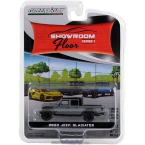 Greenlight 68010-E Showroom Floor Series 1 - 2022 Gladiator Mojave - Sting-Gray 1:64 Scale Diecast