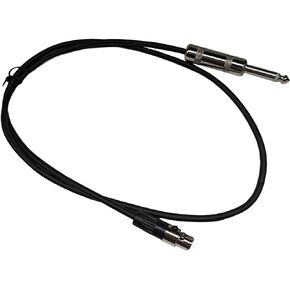 4-Pin TA4F to 1/4-Inch Connector Cable Compatible with Shure WA302 T1 UT1 SC1 BLX1 PG1 PGX1 GLXD1 QLXD1 SLX1 LX1 ULX1 UC1 UR1 UR1M U1 BLX FP SLX ULX-S UHF-R PGX-D GLX-D Axient Transmitter