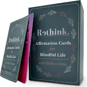 QUOKKA Rethink 95 Affirmation Cards for New Moms – Daily Support Deck for Strength, Self-Love, Grace and Mindful Motherhood – Thoughtful Gift for First-Time and Experienced Moms