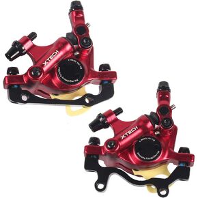 Bike Bicycle Cycling HB-100 Hydraulic Disc Brake Calipers Front & Rear Set Line Pull
