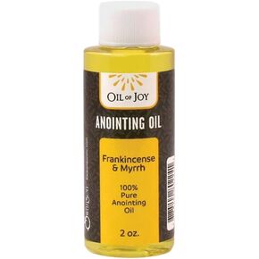 Swanson Christian Products Frankincense and Myrrh Anointing Oil 2 Oz 100% Pure Anointing Oil for Prayers by Oil of Joy
