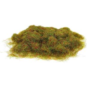 MECCANIXITY Static Grass, Nylon Artificial Grass Powder 5mm 4 x 30g Artificial Grass Fake Grass Tuft Model for Train Landscape Railway Sand Ground,Multi-Color, Pack of 4