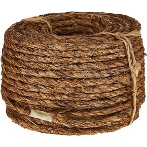 T.W Evans Cordage 26-011 1/4-Inch by 100-Feet 5 Star Manila Rope