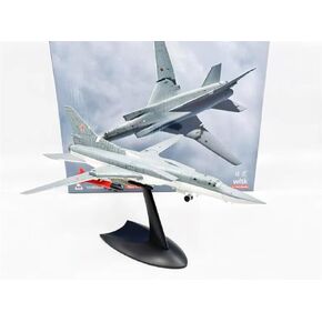 Tupolev Tu-22 MS 1/144 Diecast Aircraft Model Backfire Bomber Variable Sweep Wing Fighter Aircraft Model