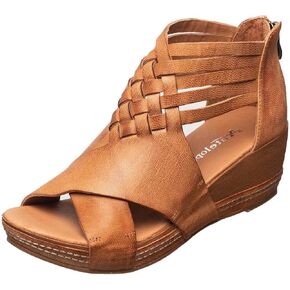 Antelope Women's Tavi Leather Wedge Wedge Sandals