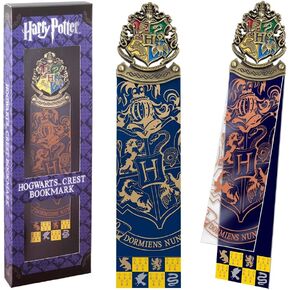 The Noble Collection Harry Potter Hogwarts Crest Bookmark