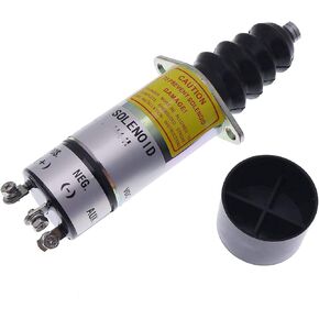 Solarhome 23041 023041 12V Fuel Solenoid for Westerbeke Equipment