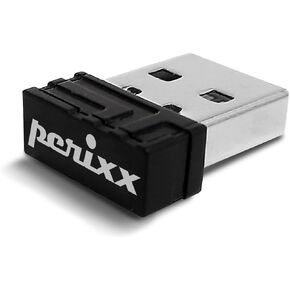 Perixx PERIMICE Receiver - The USB Dongle Receiver - Works with PERIMICE-713, 608, 719, 713L, and 719L