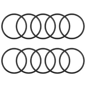 uxcell Nitrile Rubber O-Rings 51mm OD 44.8mm ID 3.1mm Width, Metric Sealing Gasket, Pack of 10