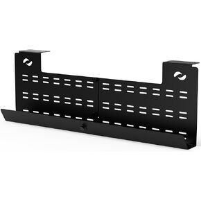 HumanCentric Under Desk Cable Management Tray and Computer Cord Raceway, Under Desk Cord Organizer, Standing Desk Cable Management, Cable Rack Under Desk, Large