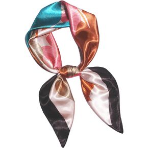35" Satin Silky Scarf Head Bandana for Women Lightweight Hair Scarves for Sleeping Hijab Hairwrap for Muslim Large kerchief
