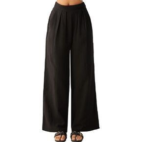 noflik Women's Business Casual High Waisted Wide Leg Palazzo Work Pants with Pockets