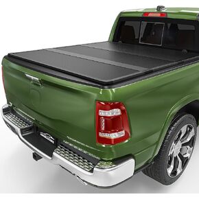 Hard Tri-Fold Truck Bed Tonneau Cover Compatible with 2019-2024 2025 Dodge Ram 1500(Incl. Classic & New Body) 5.7FT(67.4") Bed,w/o RamBox
