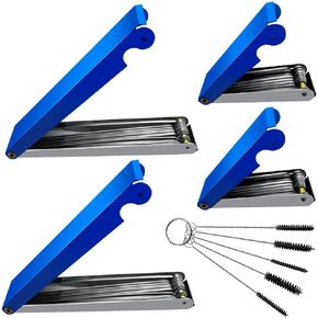 Cutting Torch Tip Cleaner Tool kit for Welding Stove Gas Nozzles Carb Carburetor Jet Sprinklers and Shower Heads Orifices Wires Needles in Set