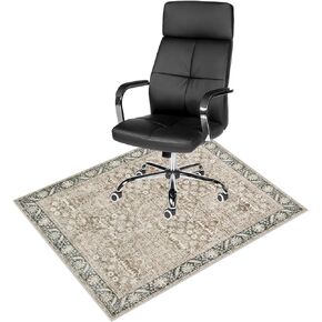 Anidaroel Chair Mat for Hardwood Floor&Tile Floor, 36"x48" Office Rug for Rolling Chair, Desk Floor Mat for Office Chair, Anti-Slip Computer Gaming Chair Mat, Easy to Roll
