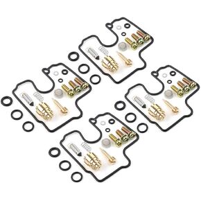 Newsmarts 4x Carb Repair Carburetor Rebuild Kit for Suzuki GSX-R 600 1997-2000 / GSX-R750 1997 / GSX-R750W 1996 / VL1500 INTRUDER 1500 1998-2004
