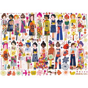 Ravensburger Flowers and Friends 200 Piece XXL Jigsaw Puzzle for Kids - 13359 - Every Piece is Unique, Pieces Fit Together Perfectly, Multicolor, 19.5 x 14 inches